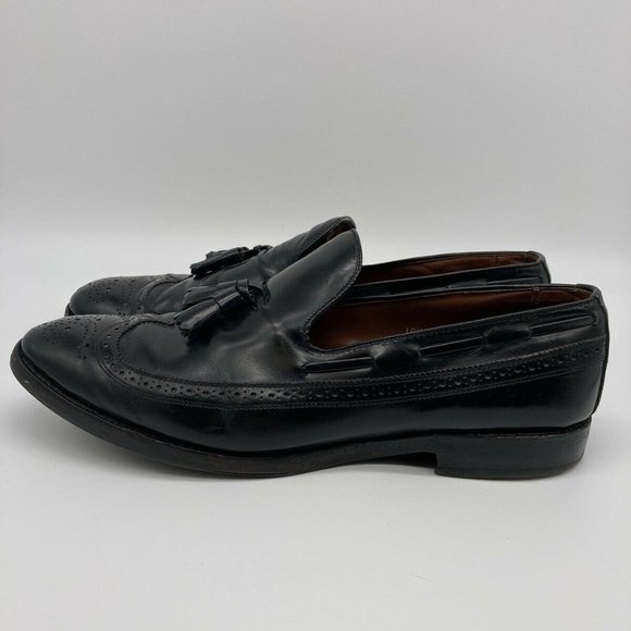 Allen Edmonds Berwick Mens Slip On Wingtip Loafers